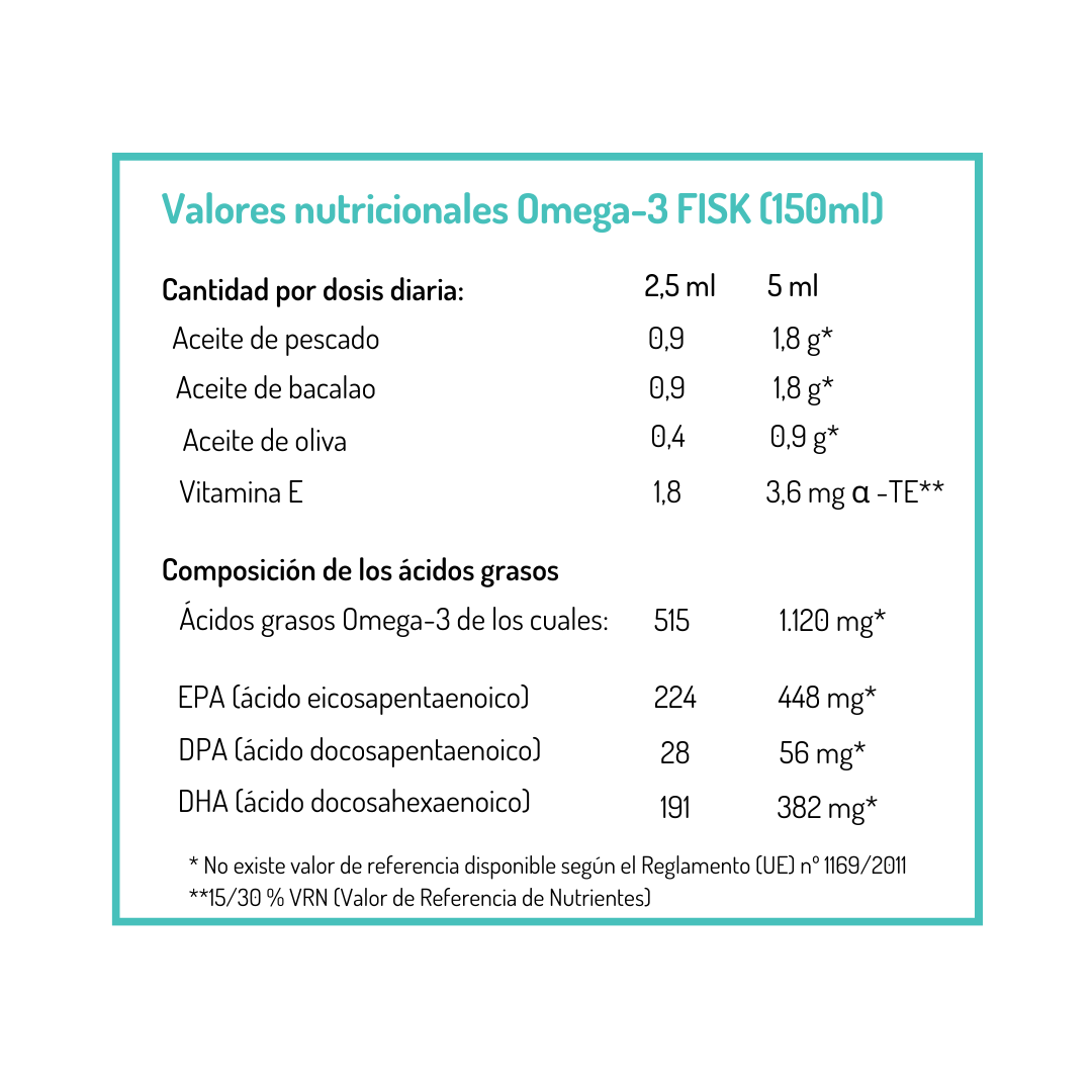 Omega-3 Fisk NORSAN 150 ml