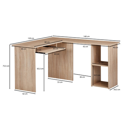 Escritorio Moderno Y Estilizado Modelo Wl5.306_3