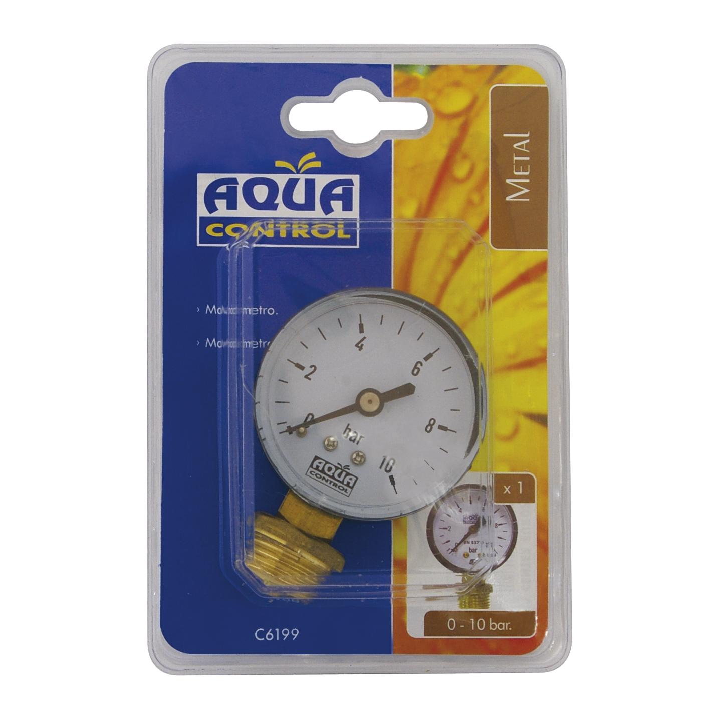 Manómetro Aquacontrol 0-10 bar