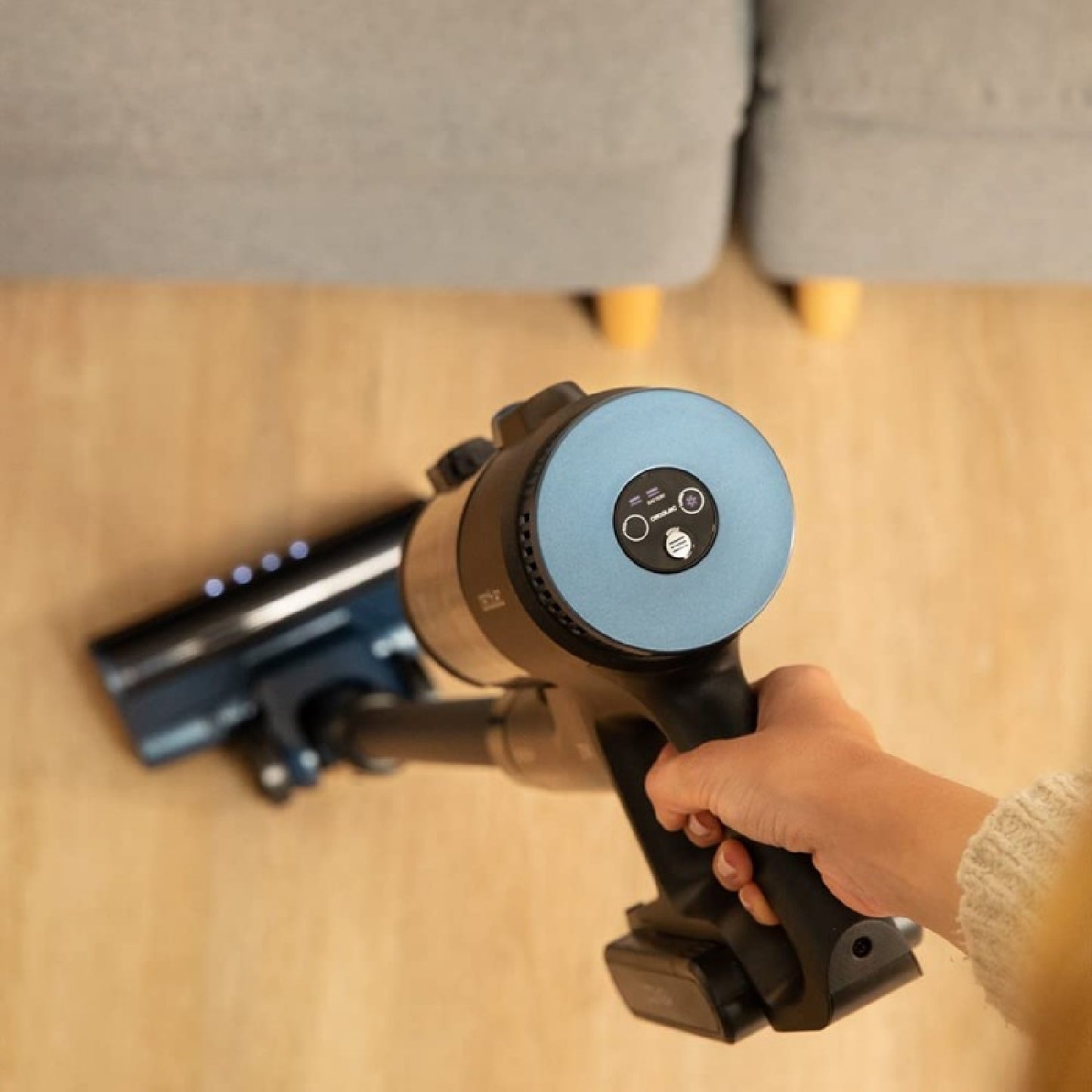 Cecotec Aspirador Escoba Sin Cable Conga Rockstar Deepclean Essential. 3 En 1 Potencia 215 W 12 Kpa 45 Minutos De Autono_4