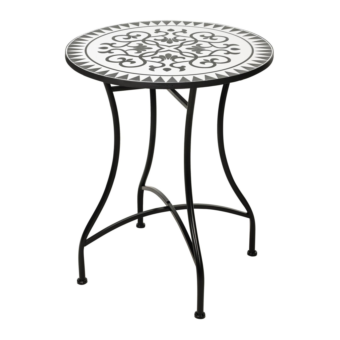 Well Home Mesa Bistro De Diseño Mosaico Ø60x71cm_0