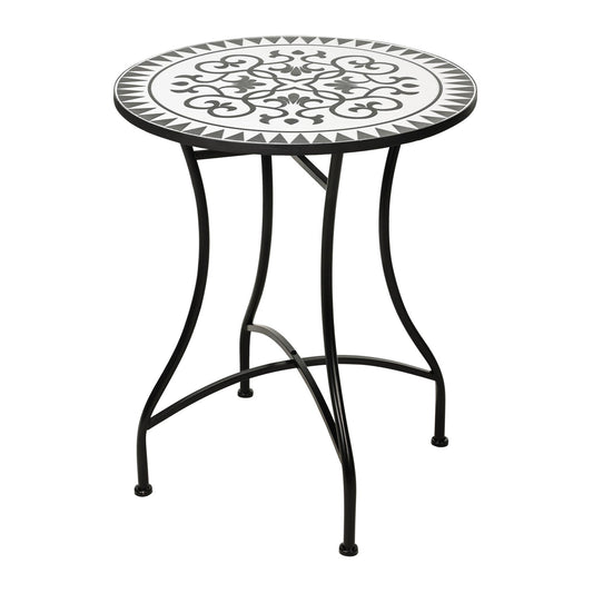 Well Home Mesa Bistro De Diseño Mosaico Ø60x71cm_0
