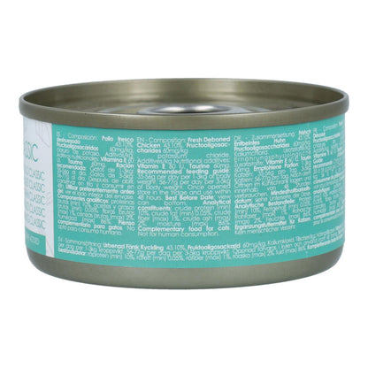 Kit Cat Can Toppers - Classic Chicken 80g Ração húmida para gatos em gelatina