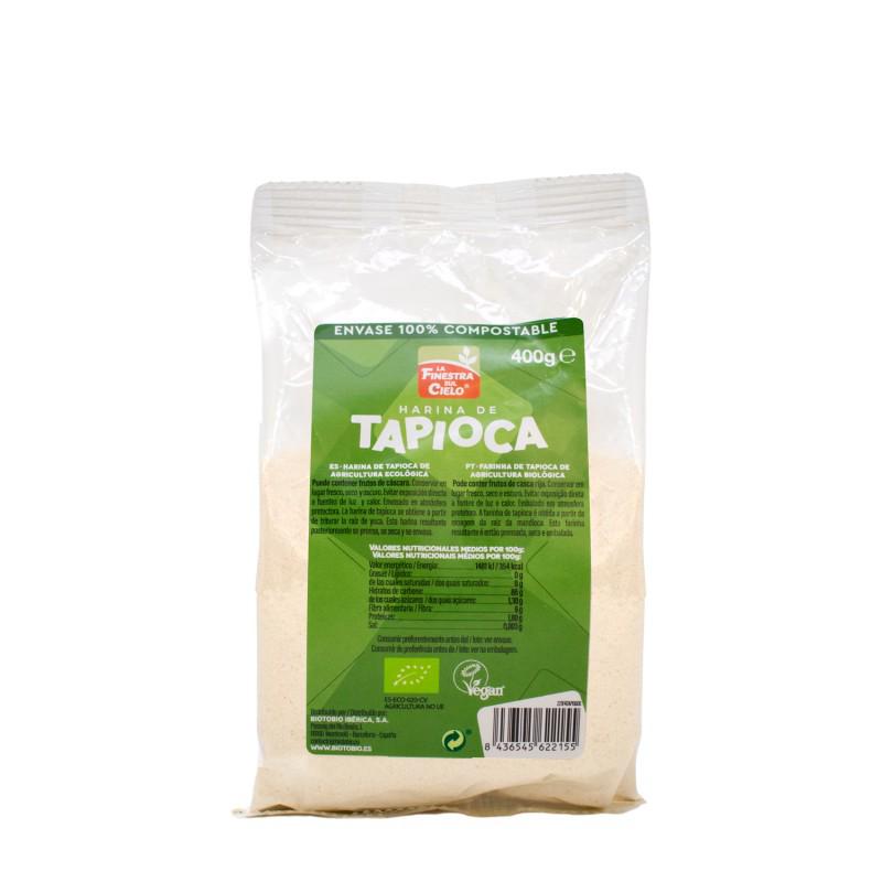 Farinha de Tapioca Biológica La Finestra Sul Cielo 400 g 
