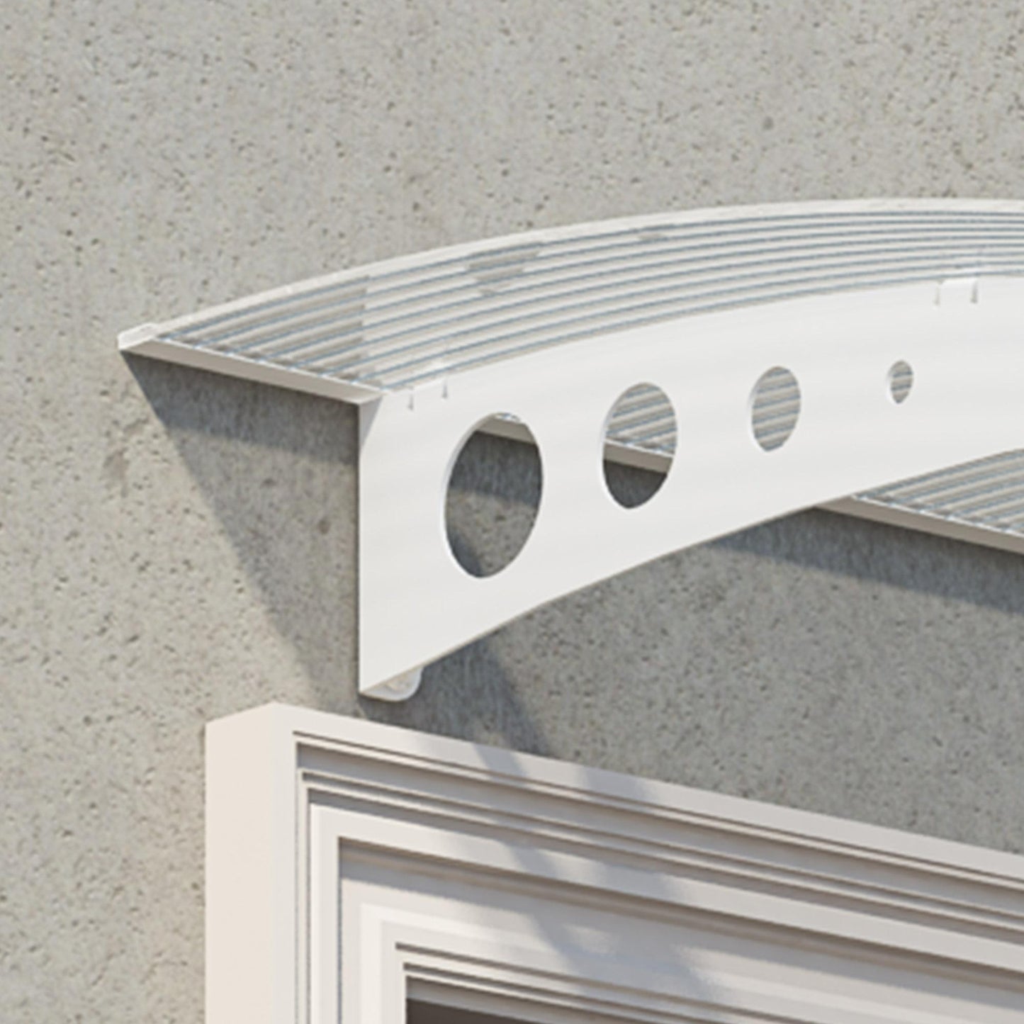 Marquise de porta Lyra 135x90 cm 