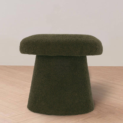 Taburete Teddy Verde Ø43x38cm - Well Home_2