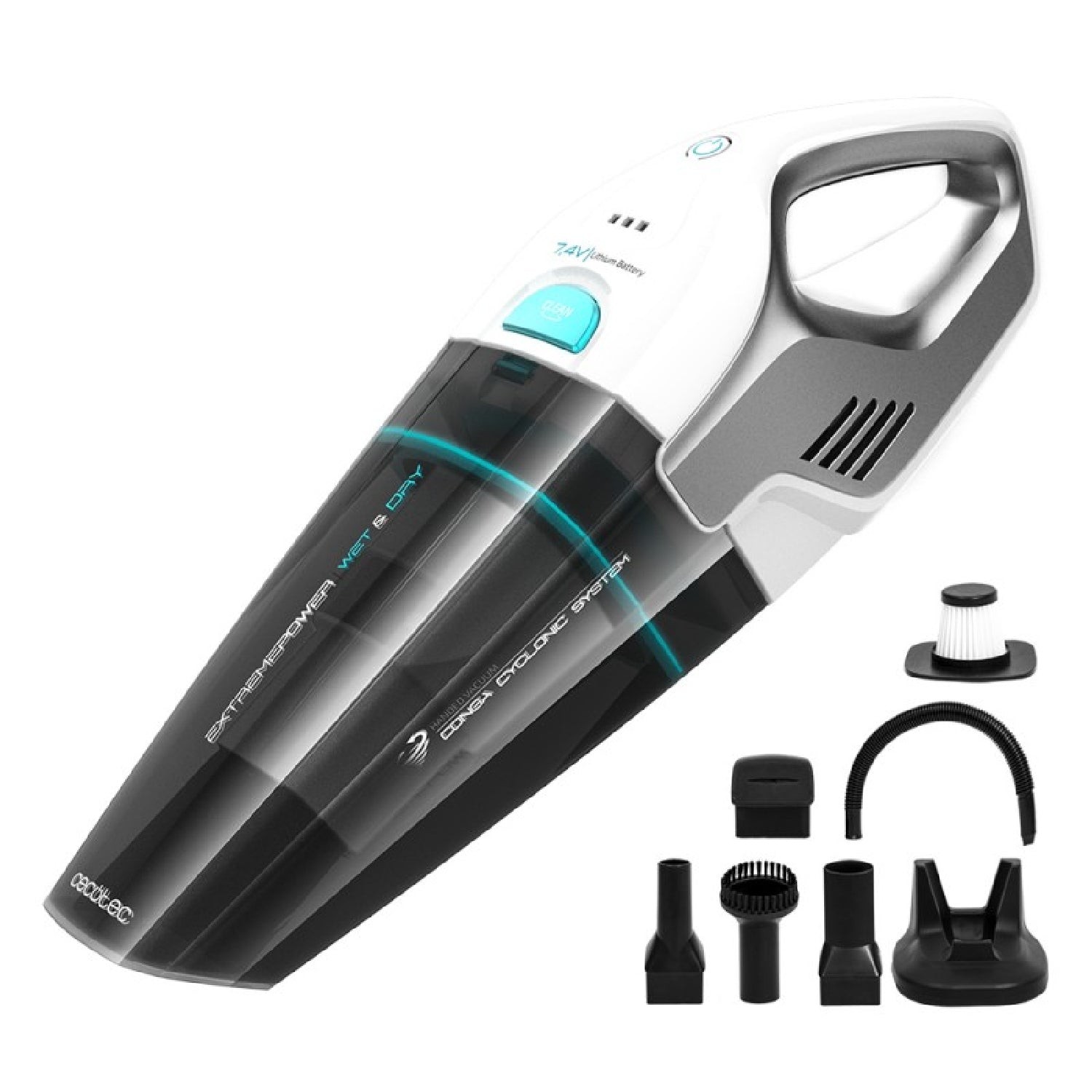 Cecotec Aspirador De Mano Conga Immortal Extremesuction 7,4 V Hand_0