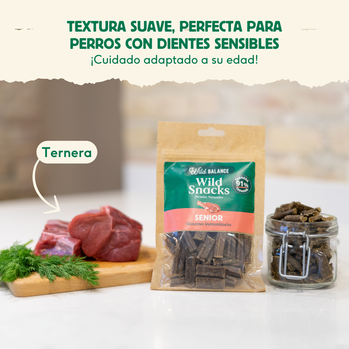 Wild Snacks Sistema Imunitário Sénior Wild Balance