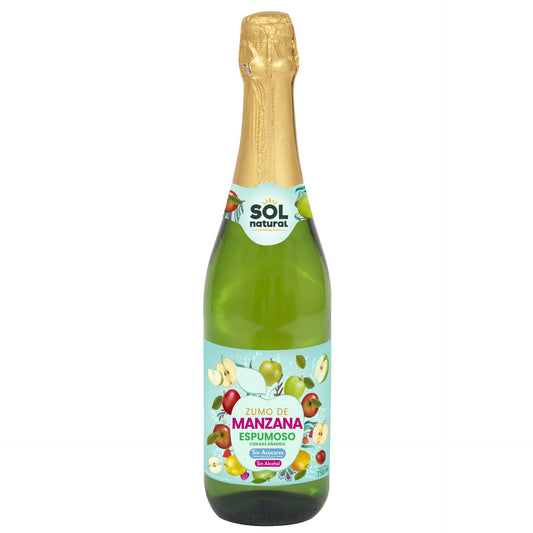 Sol Natural Espumante de Maçã Sem Álcool 750 ml