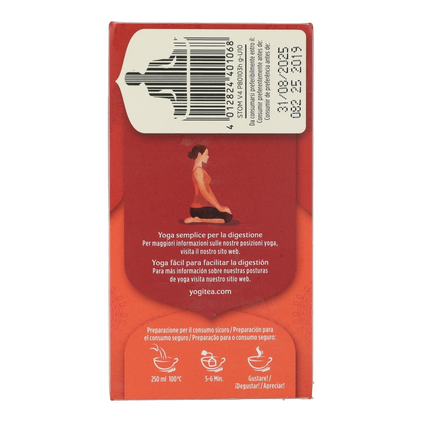 Yogi Tea BIO Digestão, 17 saquetas de chá