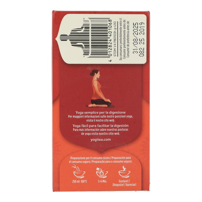 Yogi Tea BIO Digestão, 17 saquetas de chá