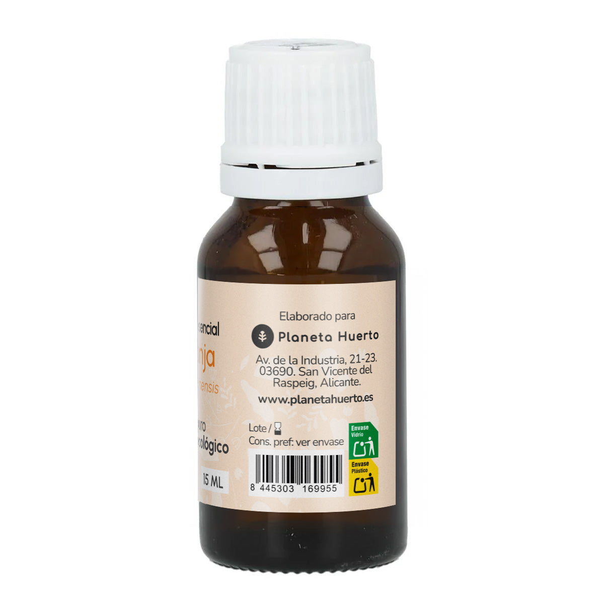 Óleo Essencial de Laranja Doce Bio Planeta Huerto 15 ml