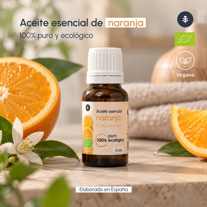Óleo Essencial de Laranja Doce Bio Planeta Huerto 15 ml