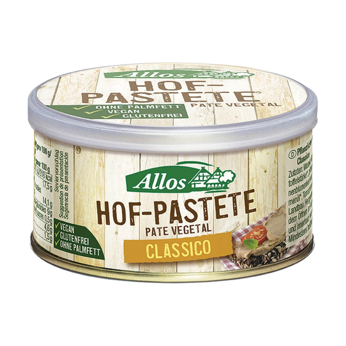 Patê de Legumes Clássico Biológico 125g