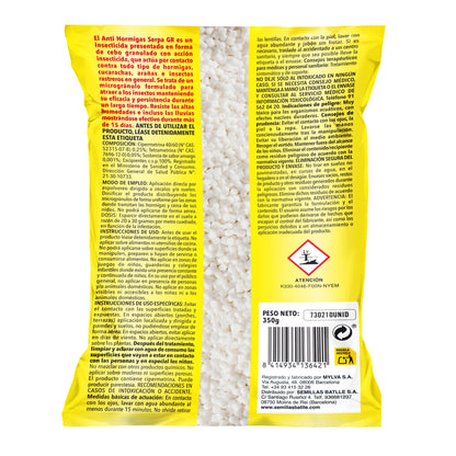 Anti Hormigas Bolsa Batlle 350 g