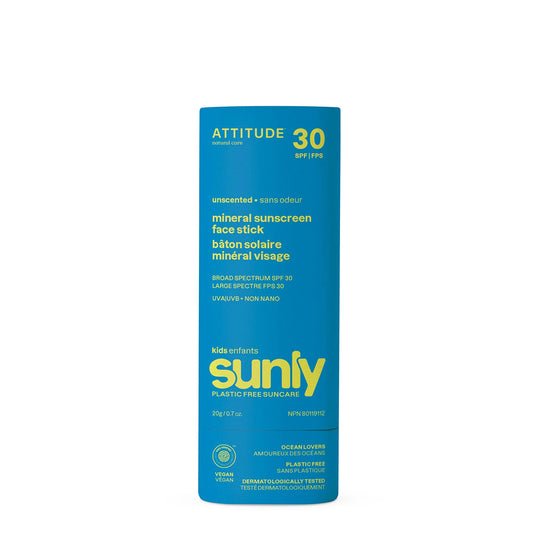 Protetor solar facial Sunly Stick para crianças sem fragrância FPS 30 20g