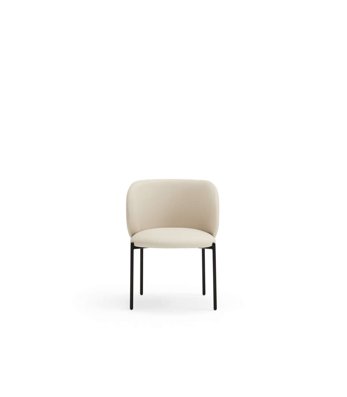 Pack De 2 Sillas Modelo Mogi Tapizado En Textil Beige, 49/81cm (alto) 59cm (ancho) 56cm (l_0