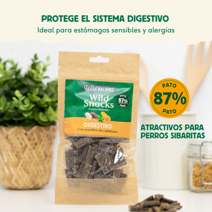 Sementes de abóbora digestivas Wild Snacks Wild Balance
