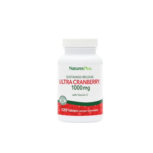 Nature's Plus Ultra Cranberry, 120 comprimidos, 1000 mg
