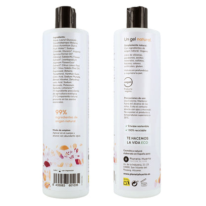 Pacote de flores de hibisco, champô intensificador de brilho 500 ml + gel de banho 500 ml + condicionador restaurador de brilho 200 ml