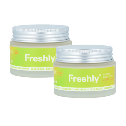 Pack de 2 Desodorizantes Caring Smart Microbiome Freshly 40ml