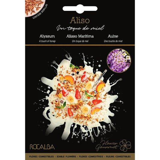 Sementes de flores comestíveis de Aliso Rocalba