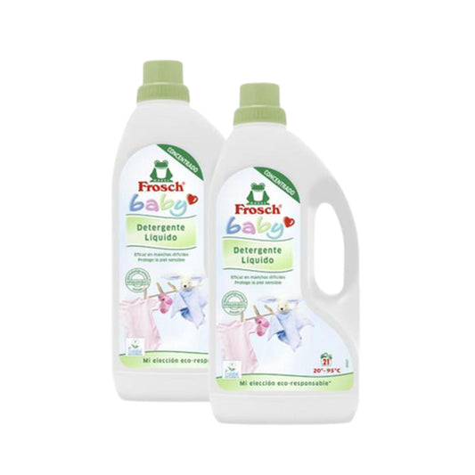 Detergente para bebé Frosch Pack 2 x 1,5 L