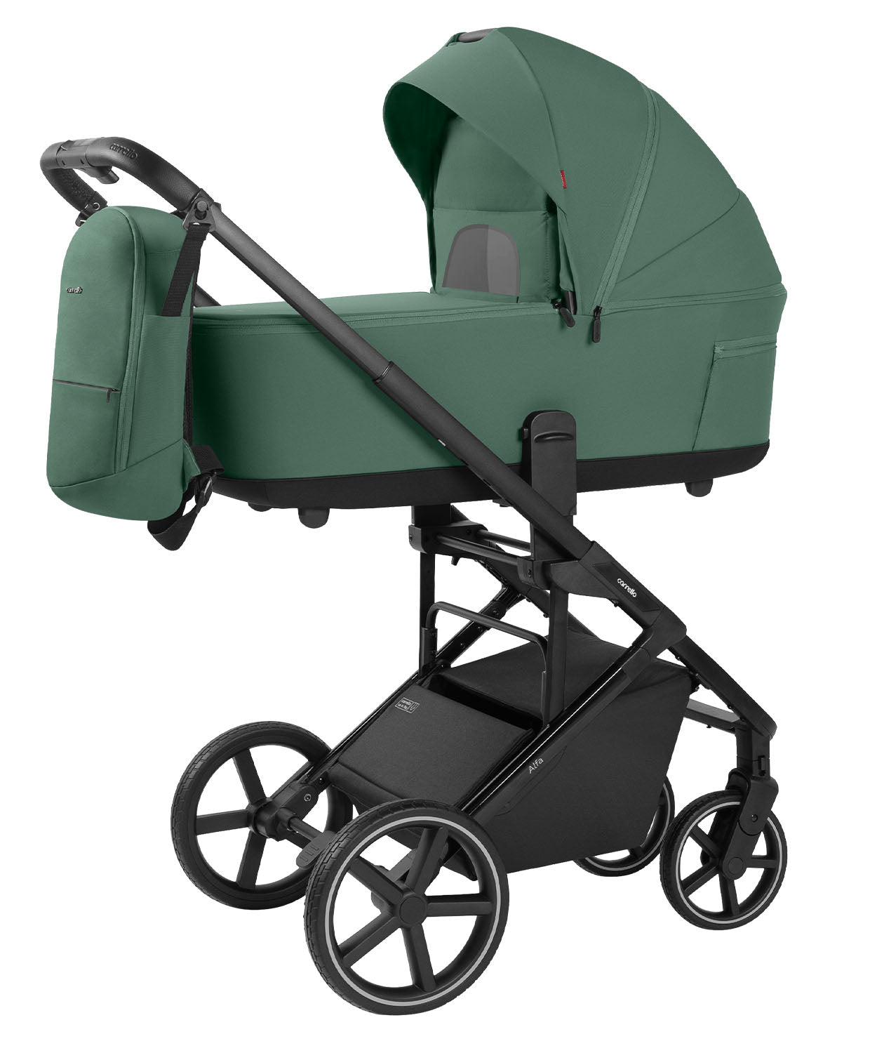 Carrello Alfa Dúo 2 En 1 Cochecito De Bebé Meadow Green_1