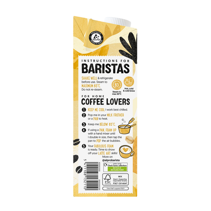 Bebida de Avena Barista sin gluten Alpro 1 Litro