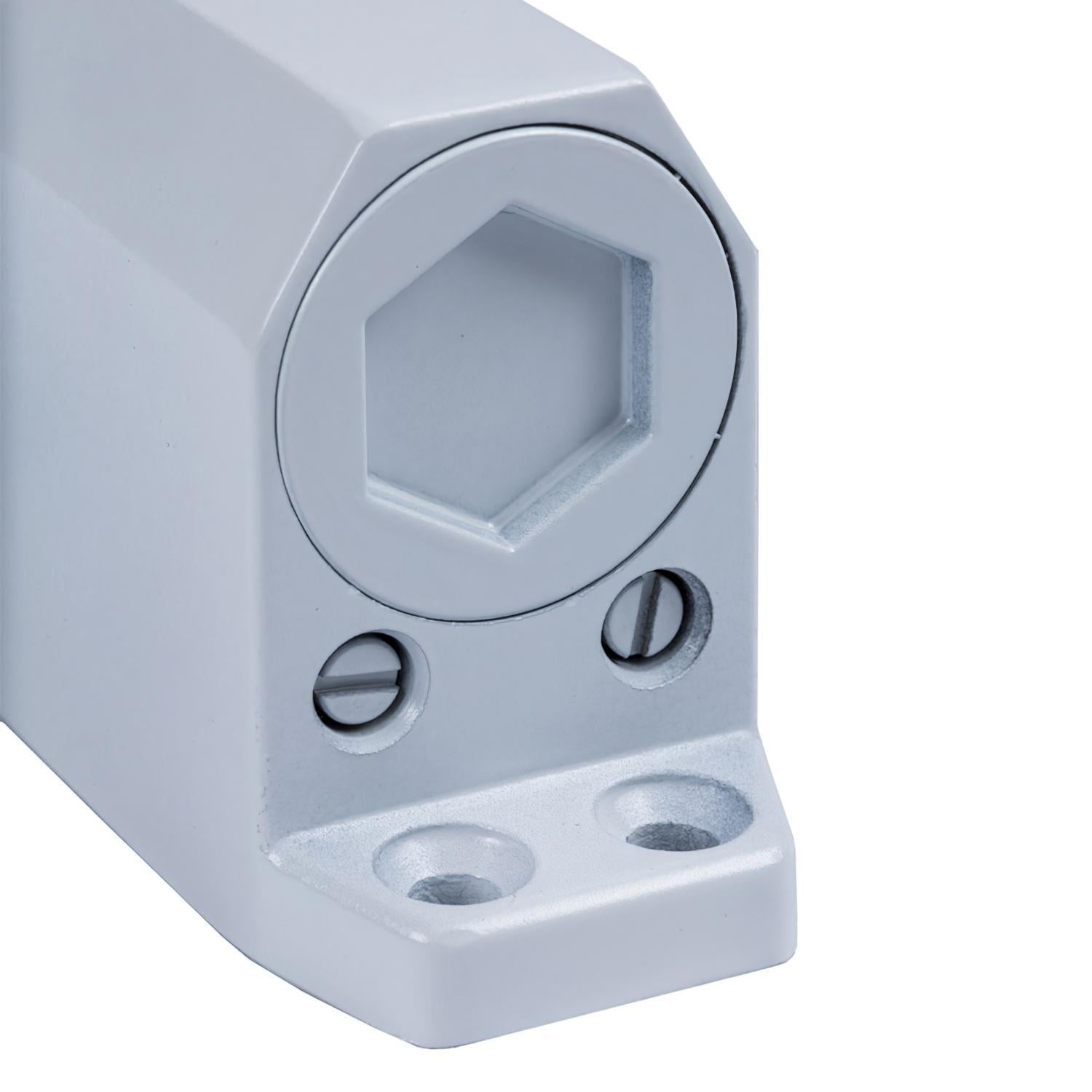 Cierra Puertas Con Retenedor Fuerza 2. Color Blanco (puertas 70/90 Cm.)