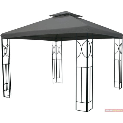 Tenda para eventos 300 x 300 x 265 cm Creme