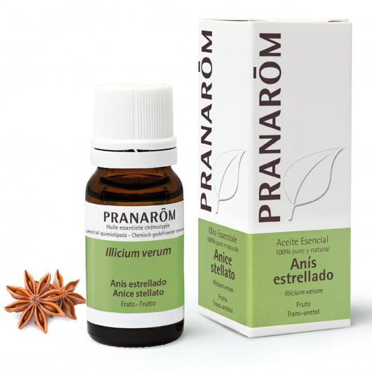 Óleo Essencial de Anis Estrelado Fruta Bio Pranarom 10 ml