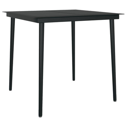 Vidaxl Juego De Comedor De Jardín 5 Piezas Gris Antracita_4