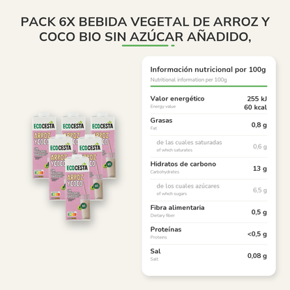 Información nutricional