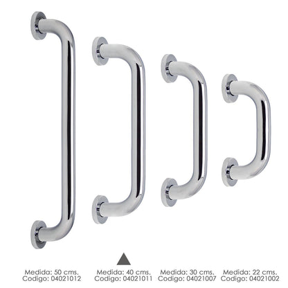 Agarre Ducha Maurer Cromo Brillo Ø 32 Mm. Longitud 40 Cm._2
