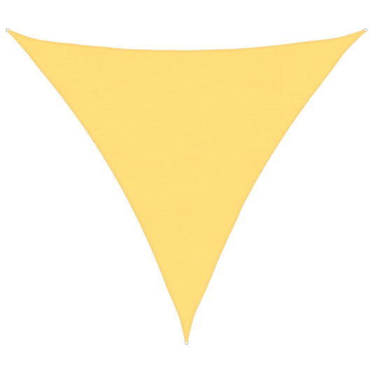 Vidaxl Toldo De Vela Hdpe Beige 160 G/m² 6x6x6 M_0