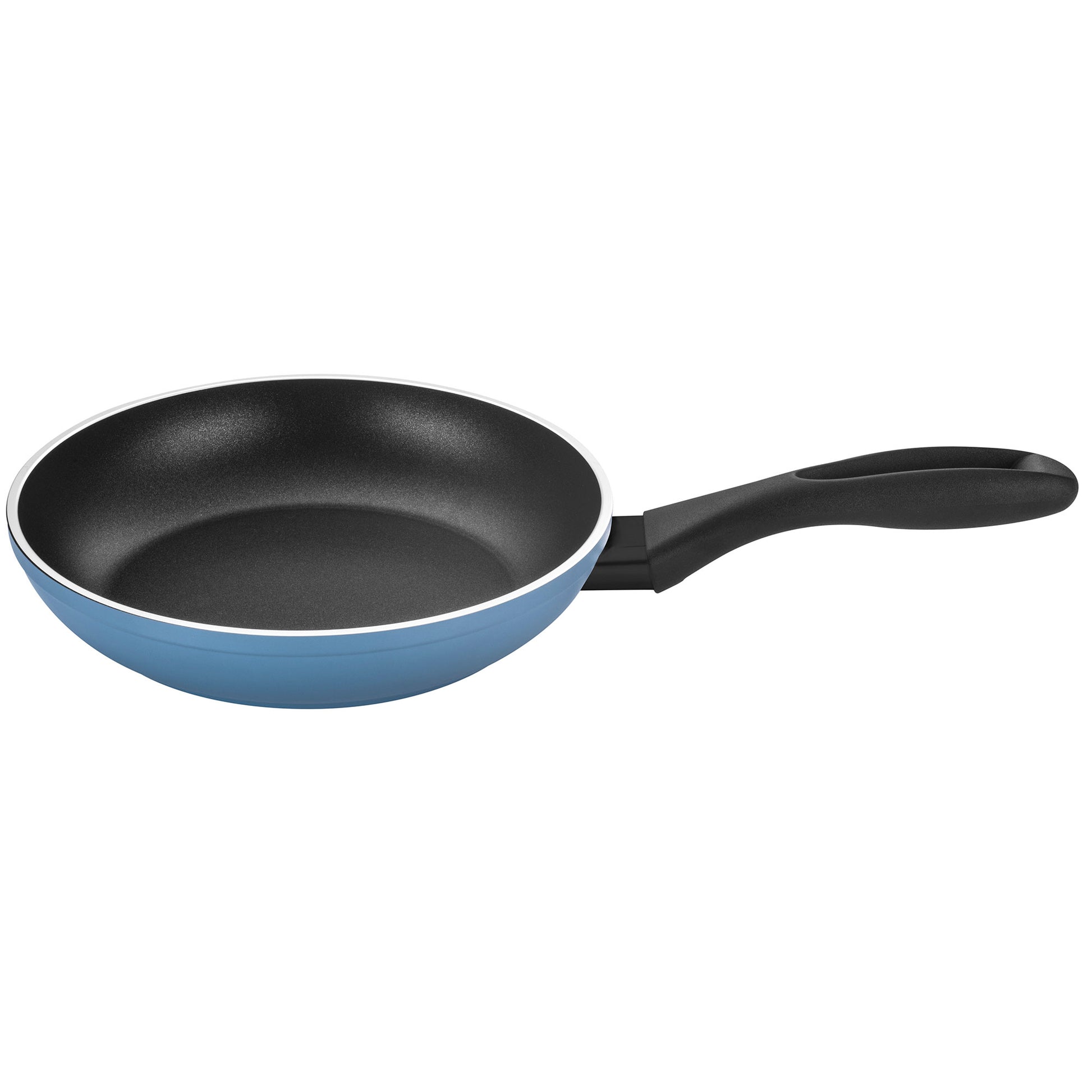 Batería Cocina Inducción 8 Piezas, Antiadherente Sin Pfoa, Aluminio Forjado, Cazuelas Sartenes Fagor Maxima Azul_4