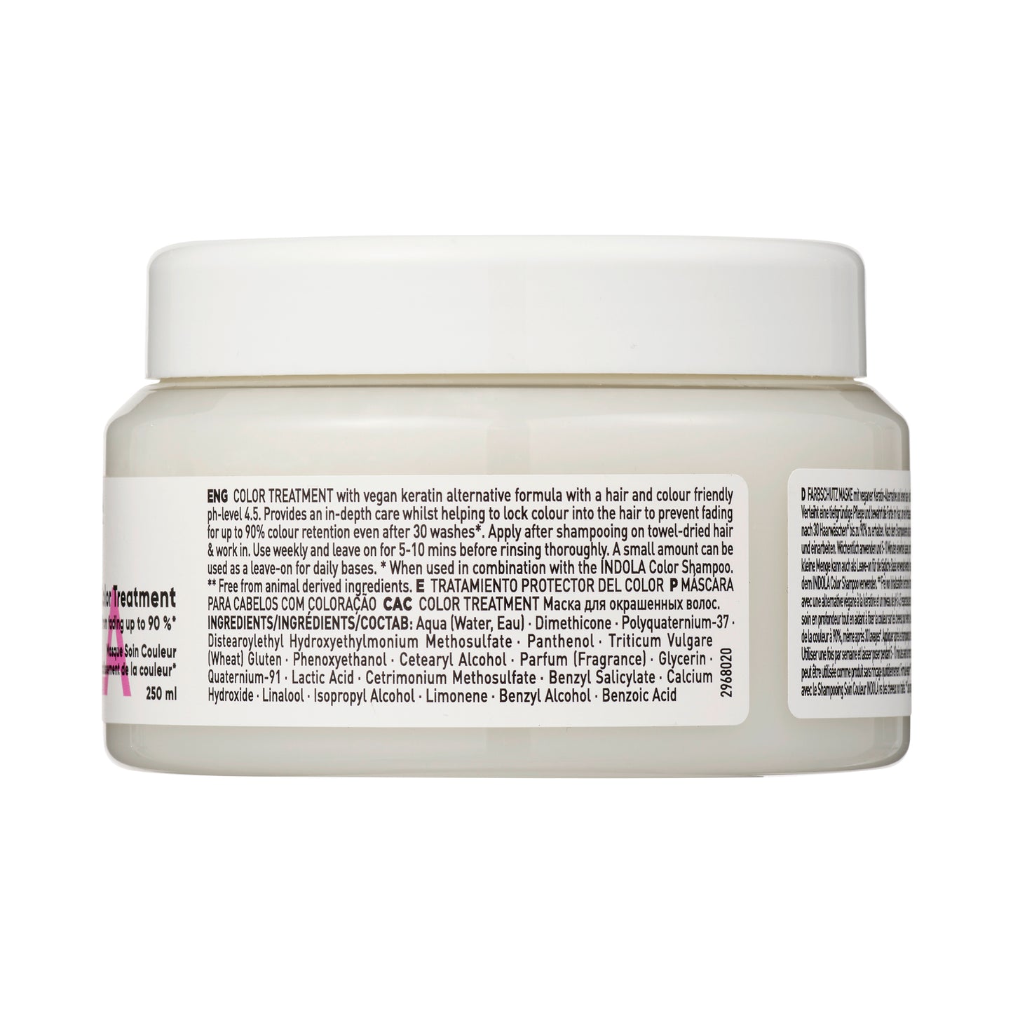 Indola Tratamiento Protector Del Color Teñido Profesional 250ml_3