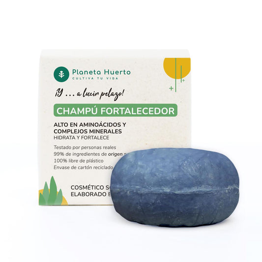 Champô Sólido Fortalecedor Planeta Huerto com Aminoácidos 85 g