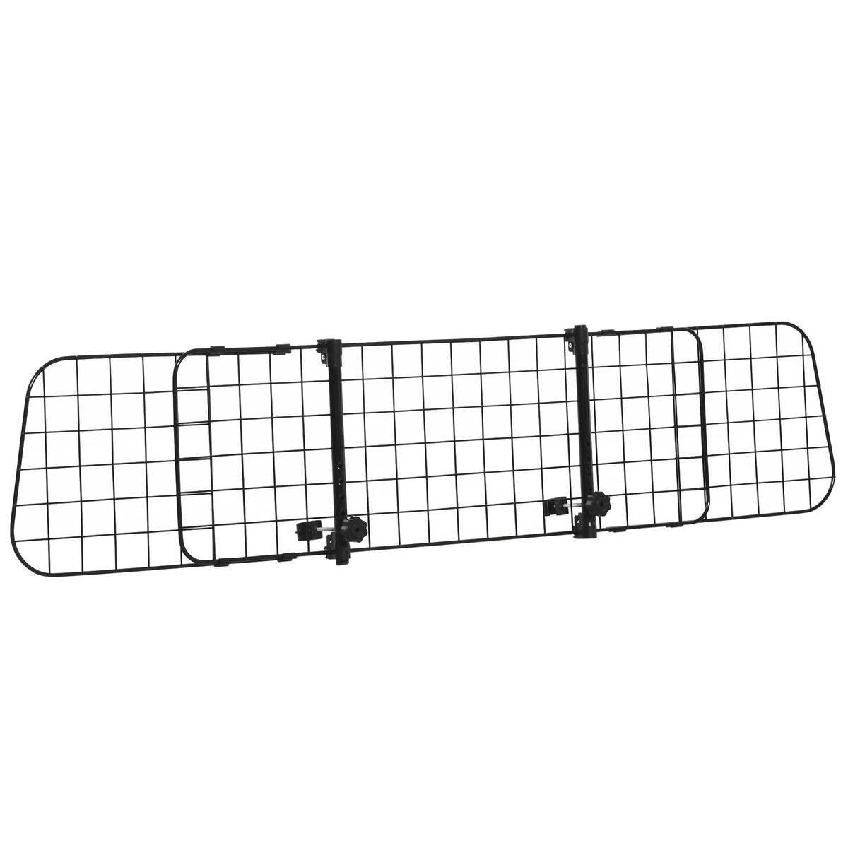 Pawhut Rejilla Seguridad De Coche Para Perros Extensible Universal 91-152x30 Cm_1