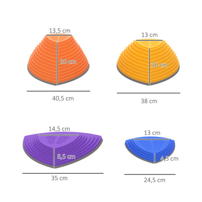 Zonekiz Piedras De Equilibrio Para Niños De 11 Piezas 40,5x40,5x20 Cm Multicolor_2