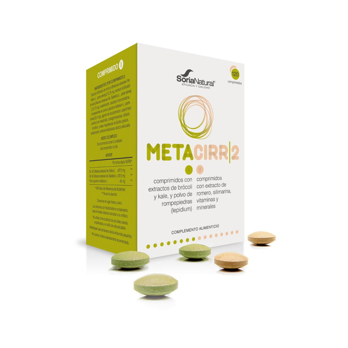 Comprimidos naturais Metacirr Soria