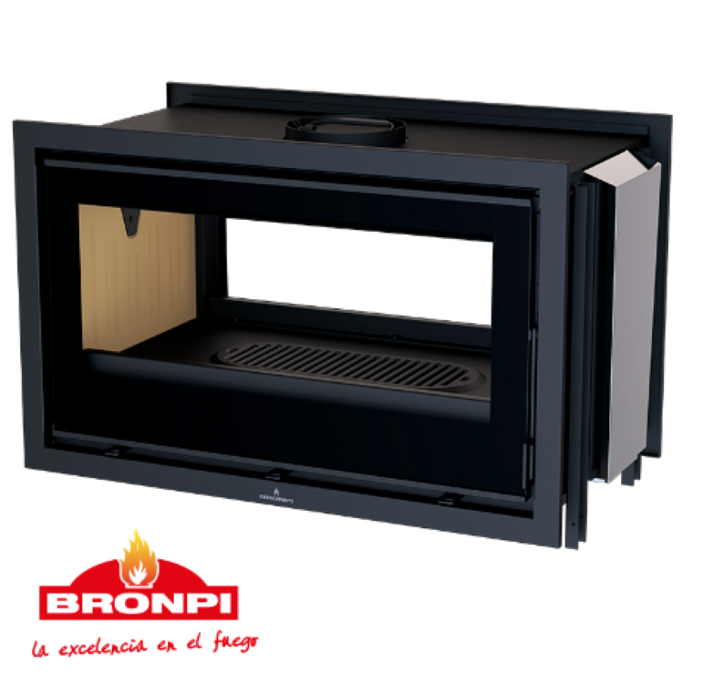 BRICOSOL INSERTABLE DE LEÑA BRONPI DOBLE CARA MODELO CAIRO 110-D_2