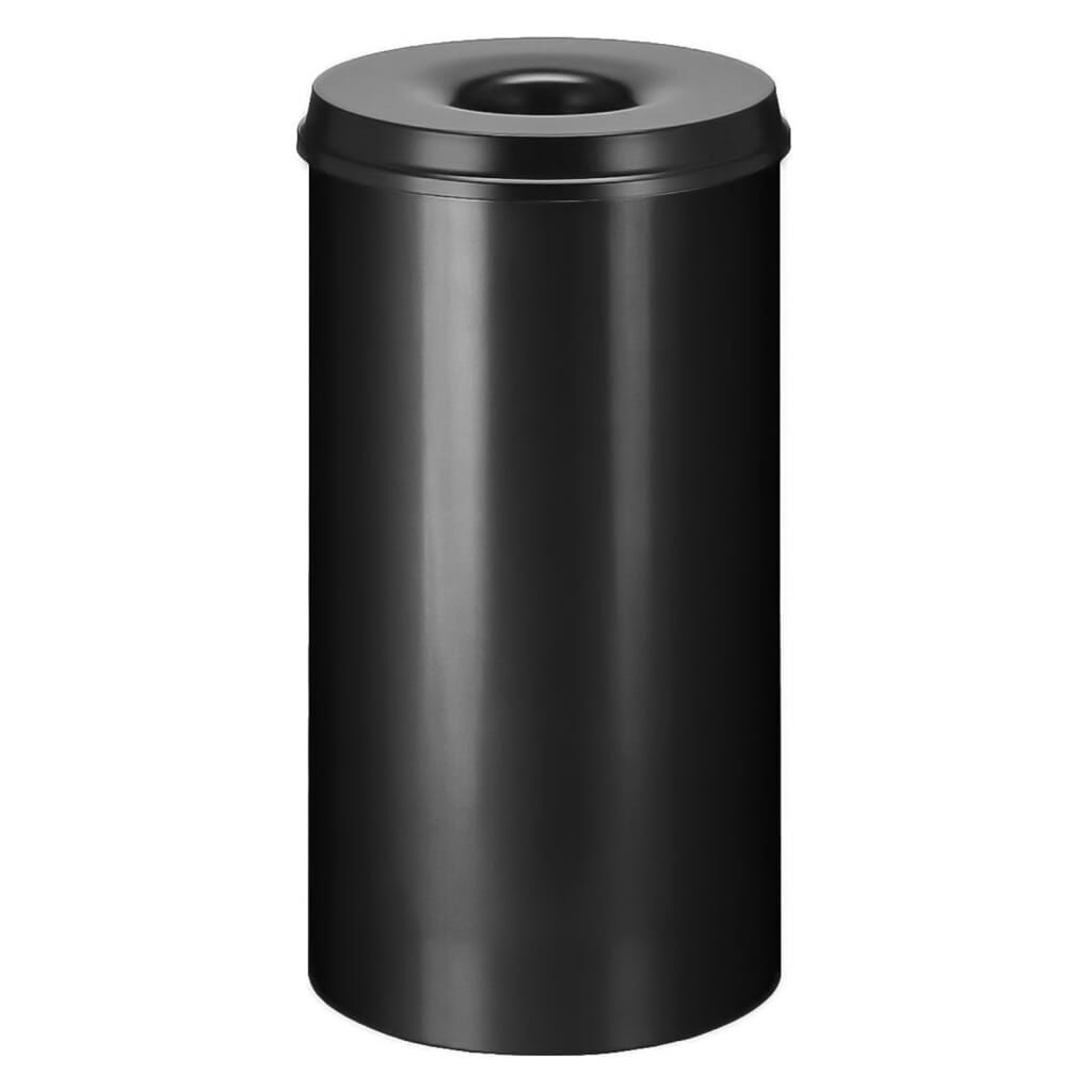 V-part Papelera Autoextinguible Negro 50 L_0
