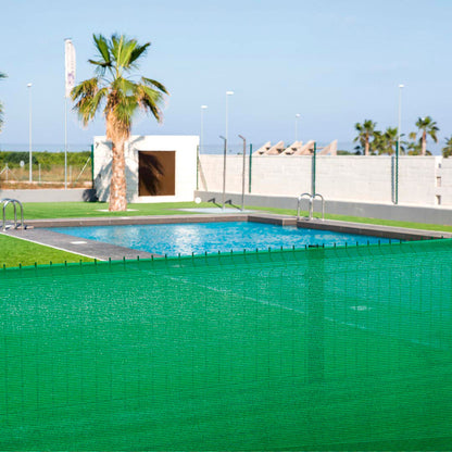 Malla Sombreo Verde 90g/m² - Alta Resistencia Y Protección Uv 3x100 M / Multicolor_0
