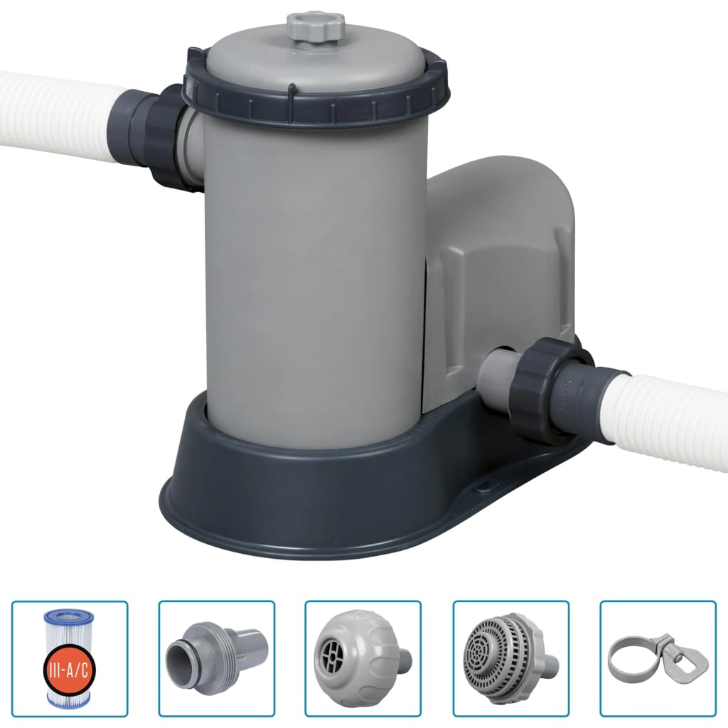 Bestway Conjunto De Piscina Rectangular Power Steel 549x274x122 Cm_2