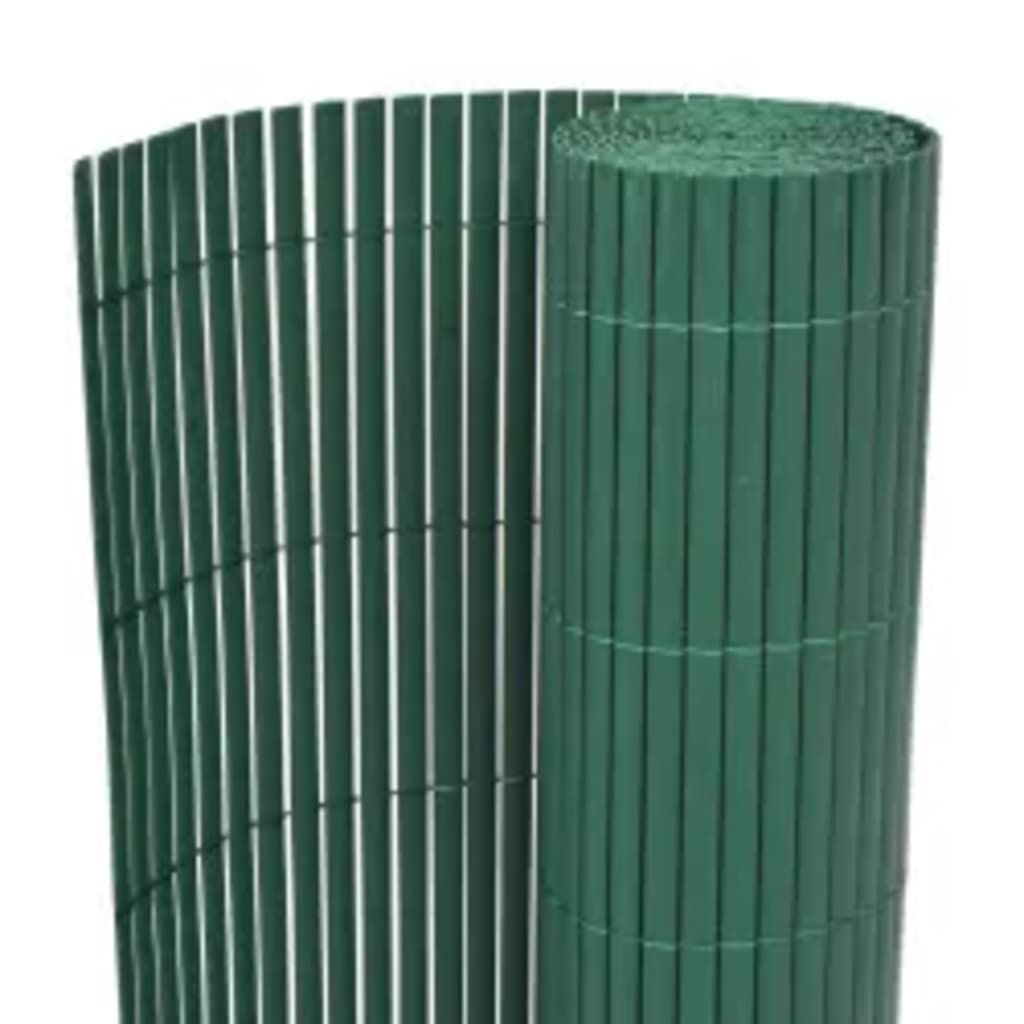 Valla De Jardín De Doble Cara Verde 110x500 Cm / Vetonek_0