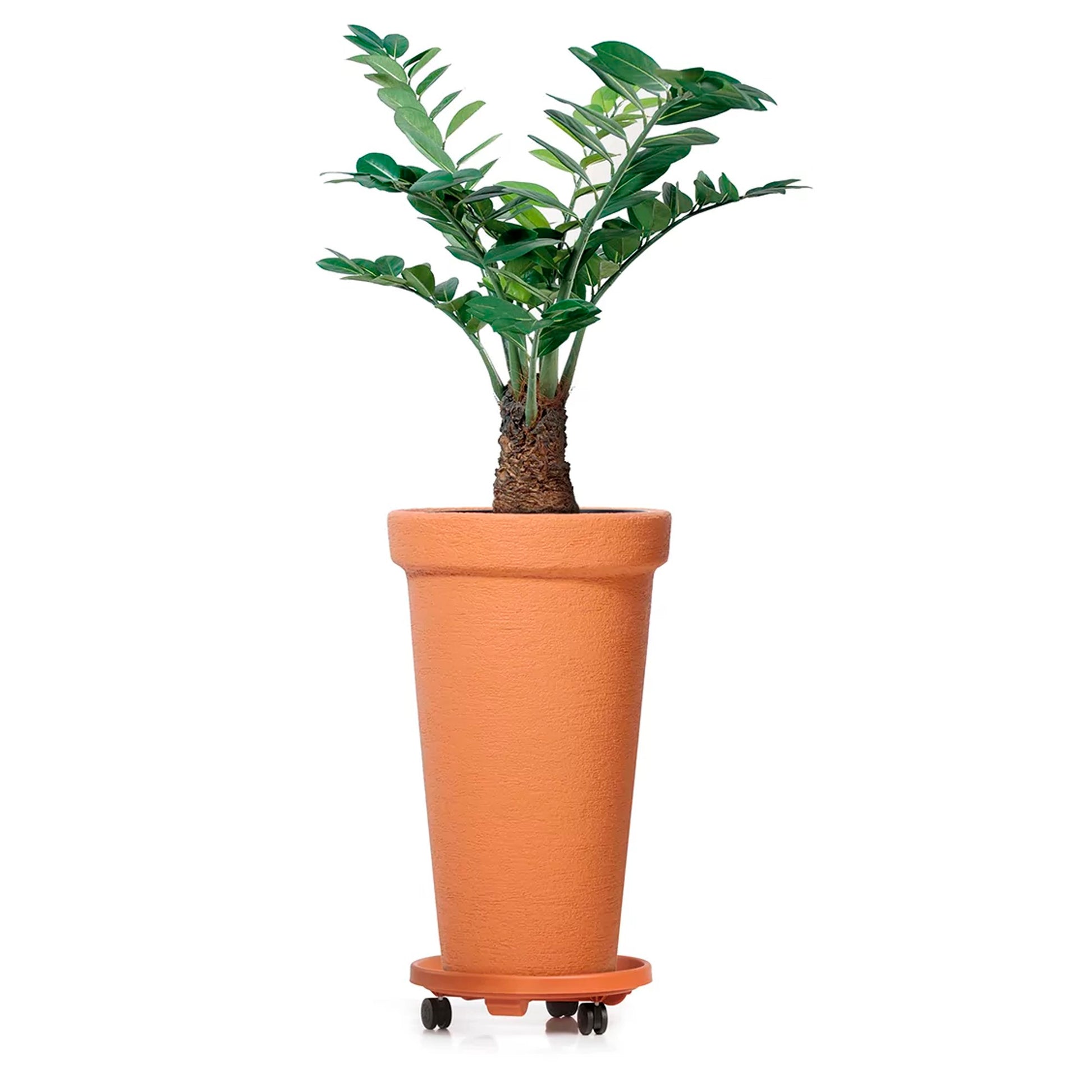 Maceta Classic Tower 86l., Con Depósito, Dimensiones (mm) 480x480x790, Color Ladrillo