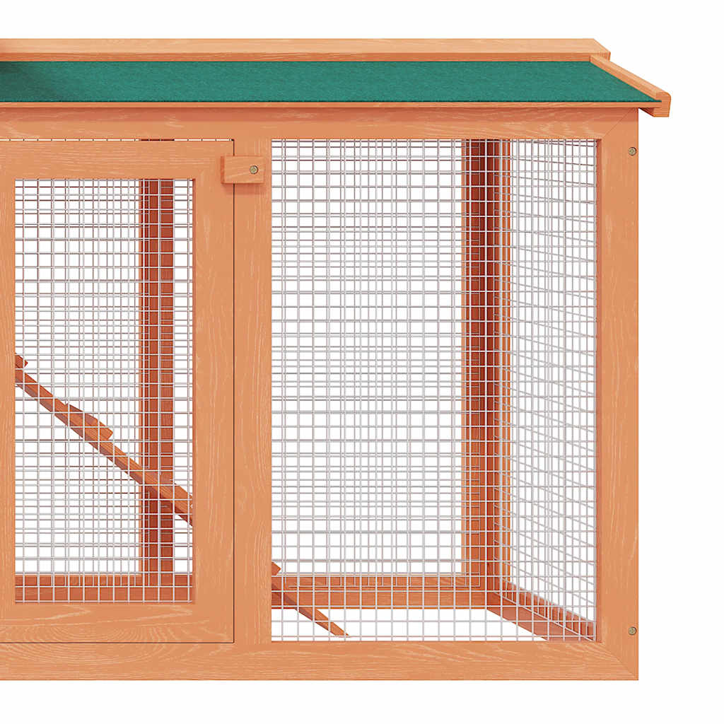 Casa De Animales Grande Jaula Conejera De Madera_5