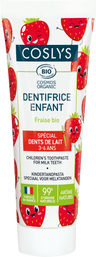 Pasta de dentes biológica Coslys morango para crianças 75 ml